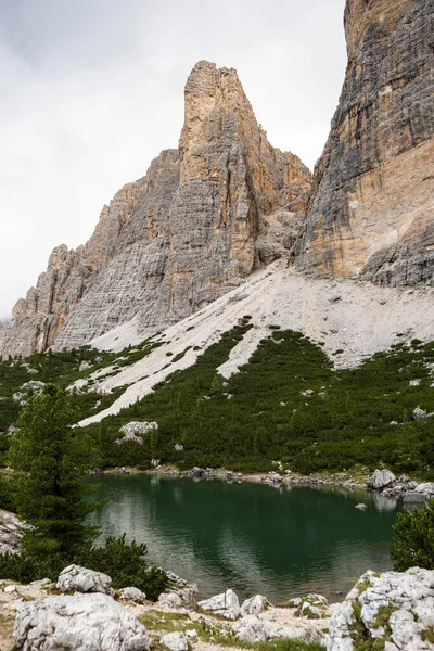 Landschaft Der Italienischen Dolomiten Sommer — Stockfoto
