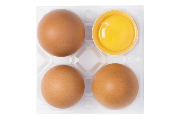 Huevo abierto —  Fotos de Stock