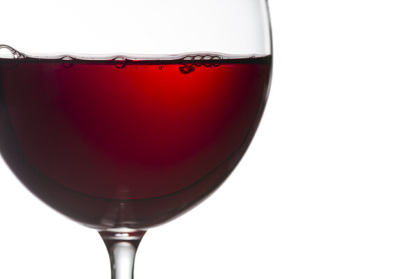 red wine closeup