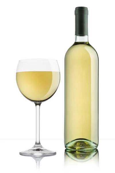 White wine bottle — Stock Photo, Image