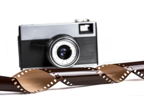 Film och kameran — Stockfoto