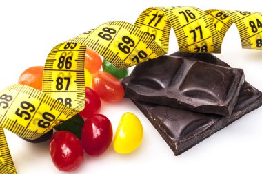 Sevgi dolu koyu çikolata