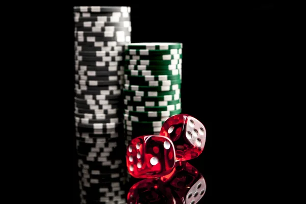 Rolling the Dice — Stock Photo, Image