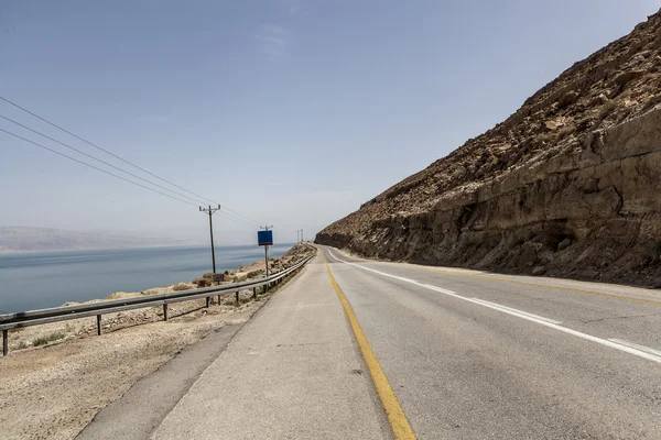 Дорога до Мертвого моря — стокове фото