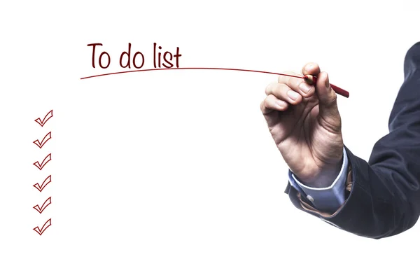 To Do List — Stock Photo, Image