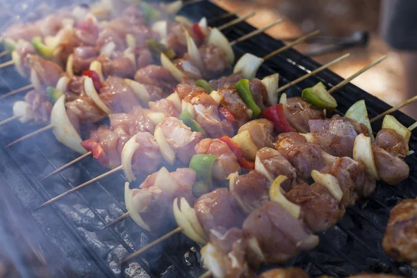 Weekend barbecue voedsel — Stockfoto