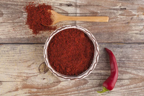 Červená chili paprika — Stock fotografie