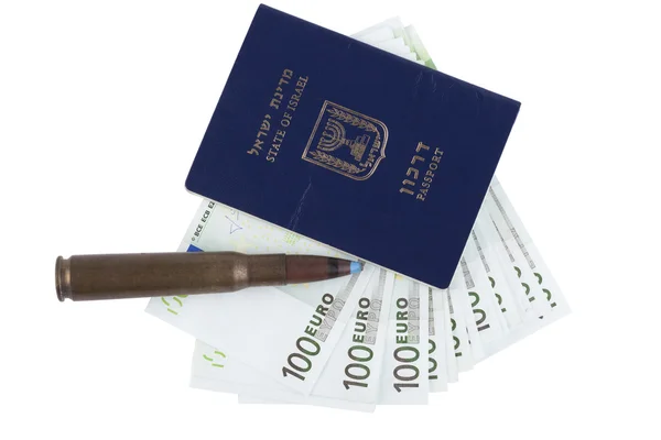 Pasaporte en blanco — Foto de Stock