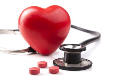 Steteskoplu kalp.