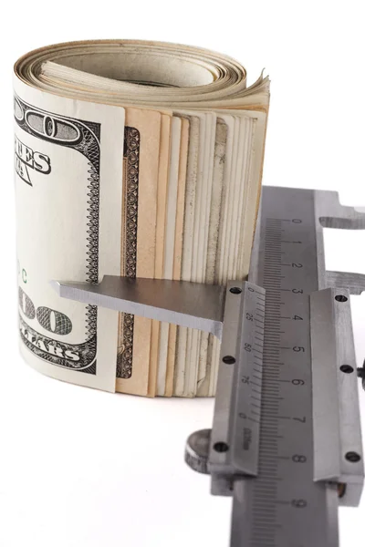 Dollars Measurment — Stock Photo, Image