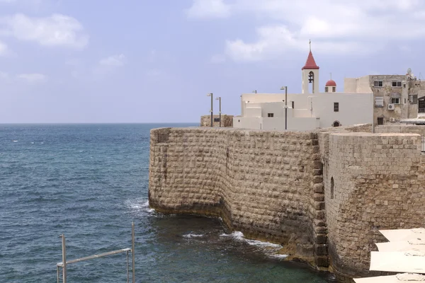 Duvarlar ve kilise — Stok fotoğraf