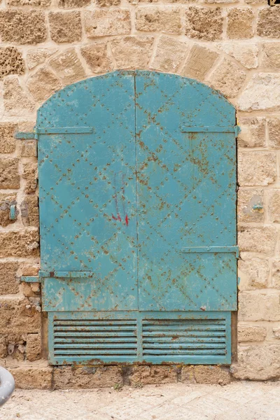 Zardzewiały drzwi — Zdjęcie stockowe