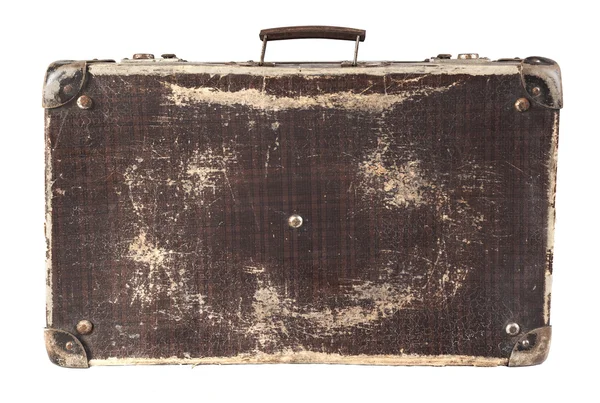 Valise isolée marron — Photo