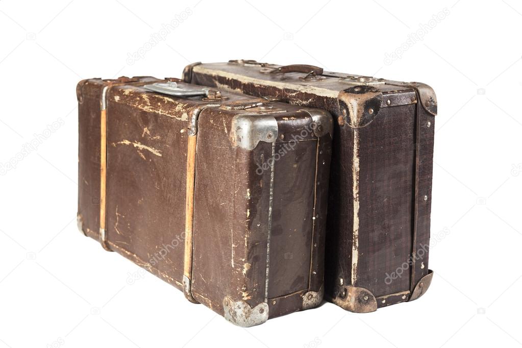Two Old Suitcases