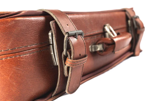 Leather Suitcase — Stock Photo, Image