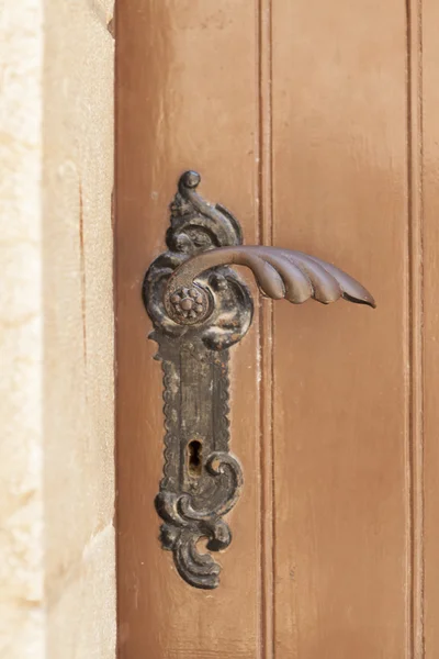 Anel de metal Knocker — Fotografia de Stock