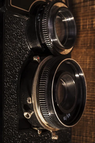 古いカメラのクローズ アップ — ストック写真