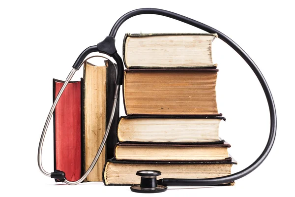 Libri di apprendimento di medicina — Foto Stock