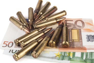 Euro banknot mermi