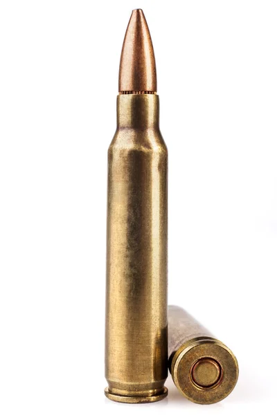 Two Rifle Bullets — Stock Photo, Image