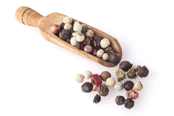 Black Pepper Sortiment — Stock Photo, Image