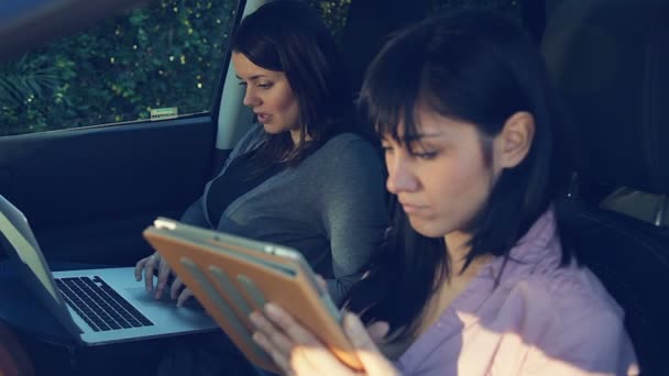 Business women working — Stock Video