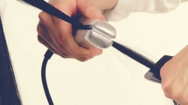 berber kadın saç doğrultma