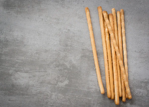 Grissini, palitos de pan italiano — Foto de Stock