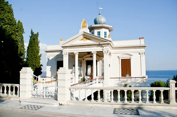 Eski yazlık Prens Island'da bir Masonik bir sembol var