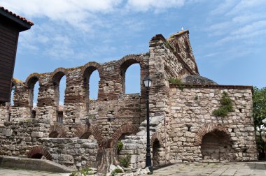 Nesebar Bulgaristan'da eski Ortodoks Kilisesi