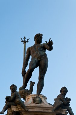 Piazza della Signoria Floransa'da Triton heykeli