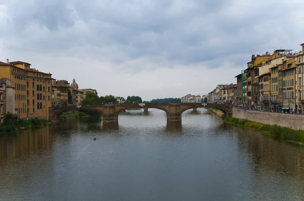 Río Arno, Firenze, Florencia — Foto de Stock