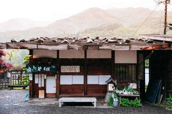 Maggio 2013 Nagano Giappone Vecchia Casa Legno Della Città Narai — Foto Stock