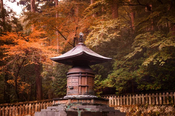 Tomb Stora Shogun Tokugawa Ieyasu Vid Nikko Toshogu Helgedom Tochigi — Stockfoto