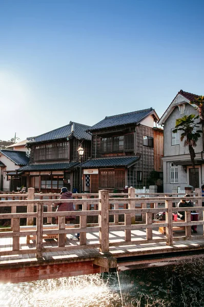 Dec 2012 Katori Chiba Japan Oud Vintage Houten Japans Huis Rechtenvrije Stockfoto's