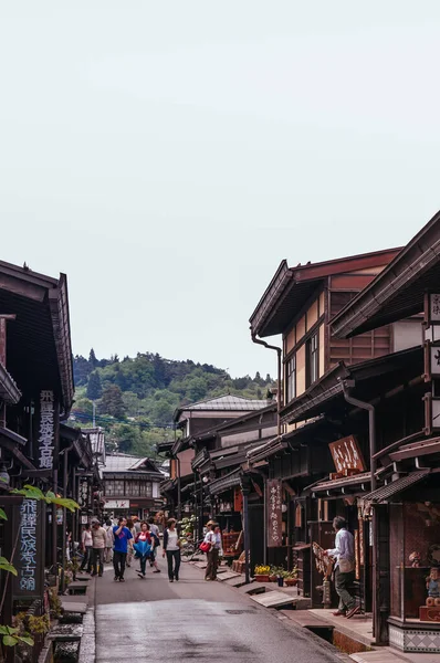 Květen 2013 Takayama Gifu Japonsko Starý Vinatge Místní Obchod Pěkný — Stock fotografie