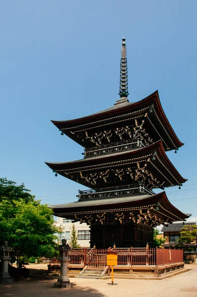 Maj 2013 Takayama Gifu Japonia Hida Kokubunji Old Shingon Buddhist — Zdjęcie stockowe