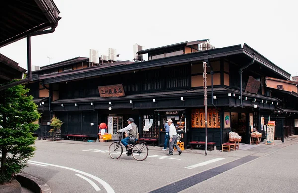 Mayıs 2013 Takayama Gifu Japonya Eski Yerel Dükkan Sanmachi Suji — Stok fotoğraf