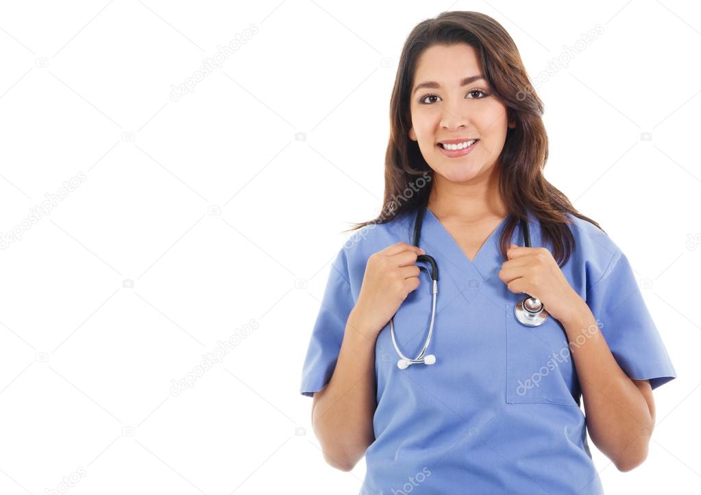 Female healthcare worker