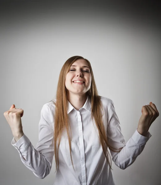 Regocijo. Éxito y concepto ganador . —  Fotos de Stock