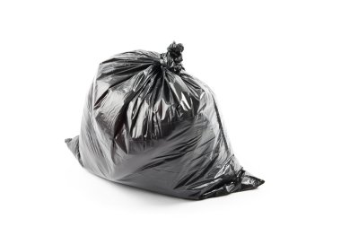 siyah çöp torbası