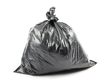 siyah çöp torbası