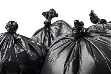 siyah çöp torbaları