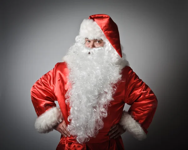 Santa Claus jest stały — Zdjęcie stockowe