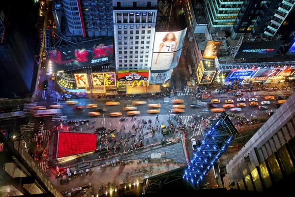 Vista aerea di Times Square — Foto Stock