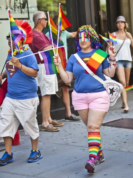 New York City Pride-mars — Stockfoto