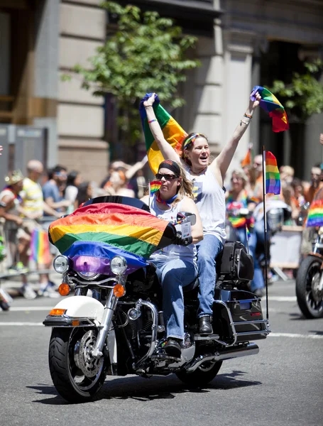 New York City Pride pochod — Stock fotografie