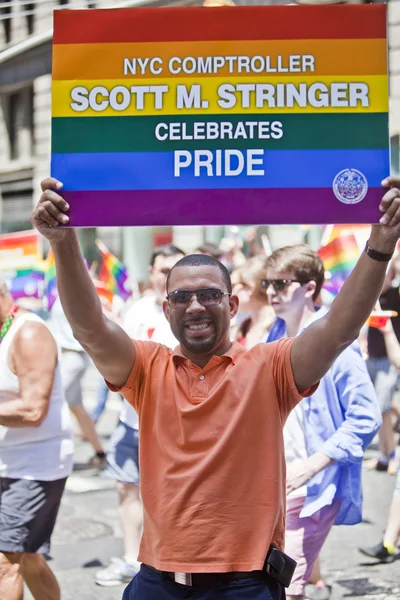 Marcha del Orgullo de Nueva York — Foto de Stock