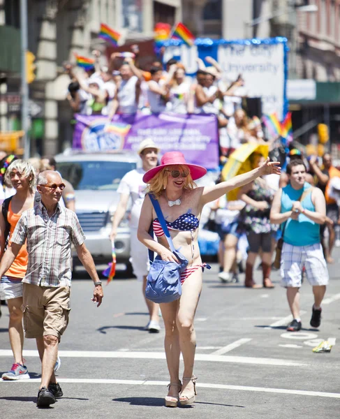 Marche de la fierté de New York — Photo