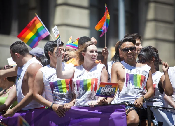 New York City Pride pochod — Stock fotografie